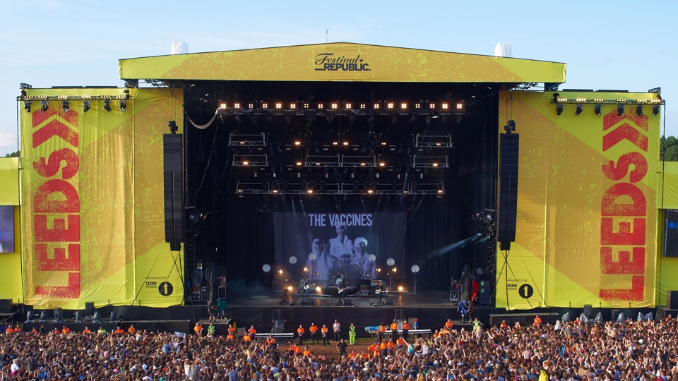Leeds Festival takes place at Bramham Park in Leeds