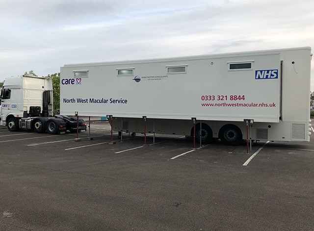 If approved, the trailer would provide services to NHS patients for a temporary period of five years