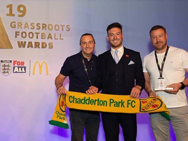 Chadderton Park Sports Club had already won the English FA award in 2019. Chadderton Park Sports Club had already won the English FA award in 2019.