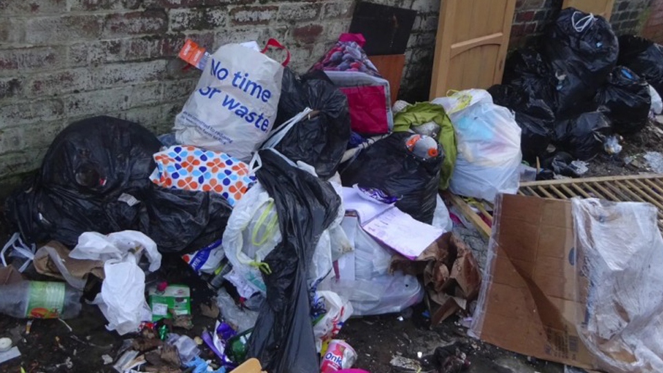 Fly-tipping in Oldham