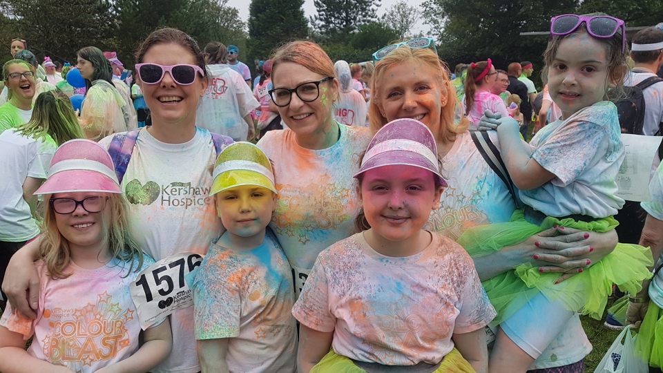 The Dr Kershaw's Colour Blast was held in Alexandra Park