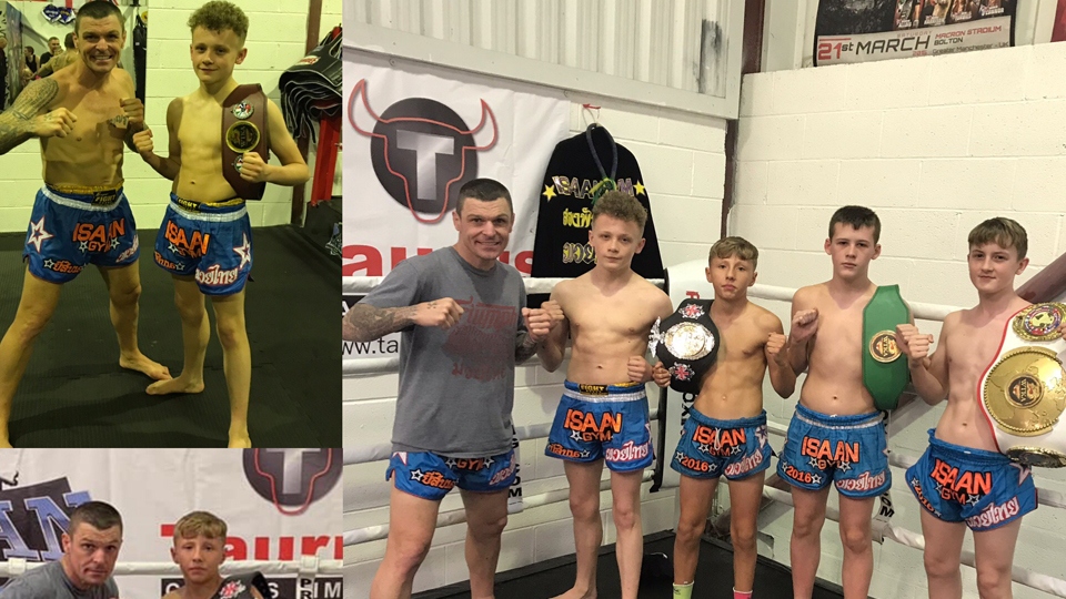 Muaythai champions at Isaan Gym Muaythai champions at Isaan Gym