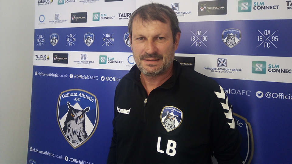 Manager Laurent Banide