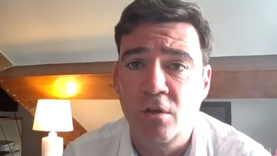 Mayor of Greater Manchester Andy Burnham Mayor of Greater Manchester Andy Burnham