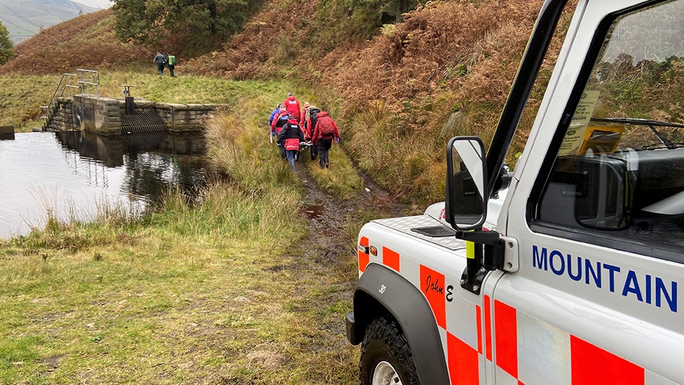 Oldham Mountain Rescue Team had an eventful Sunday