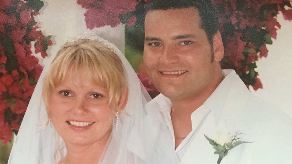 Elaine and her late husband Neil Elaine and her late husband Neil