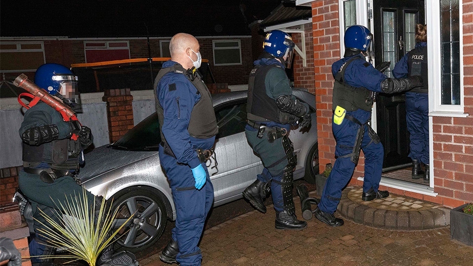 Officers from GMP and North Yorkshire Police raided ten addresses in parts of Oldham, Manchester and York as part of a four-month long joint-operation into county lines and modern slavery offences Officers from GMP and North Yorkshire Police raided ten addresses in parts of Oldham, Manchester and York as part of a four-month long joint-operation into county lines and modern slavery offences