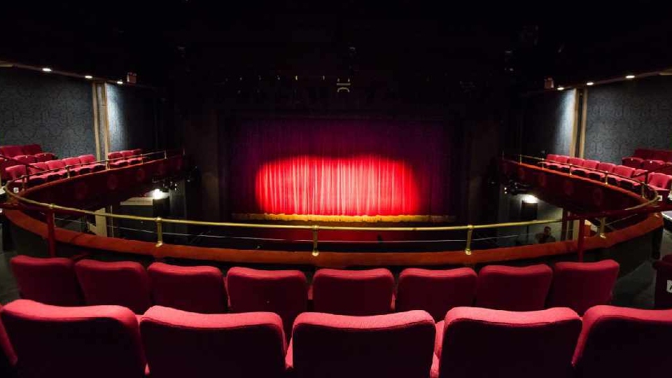 The view from the Circle seats at the Oldham Coliseum Theatre The view from the Circle seats at the Oldham Coliseum Theatre