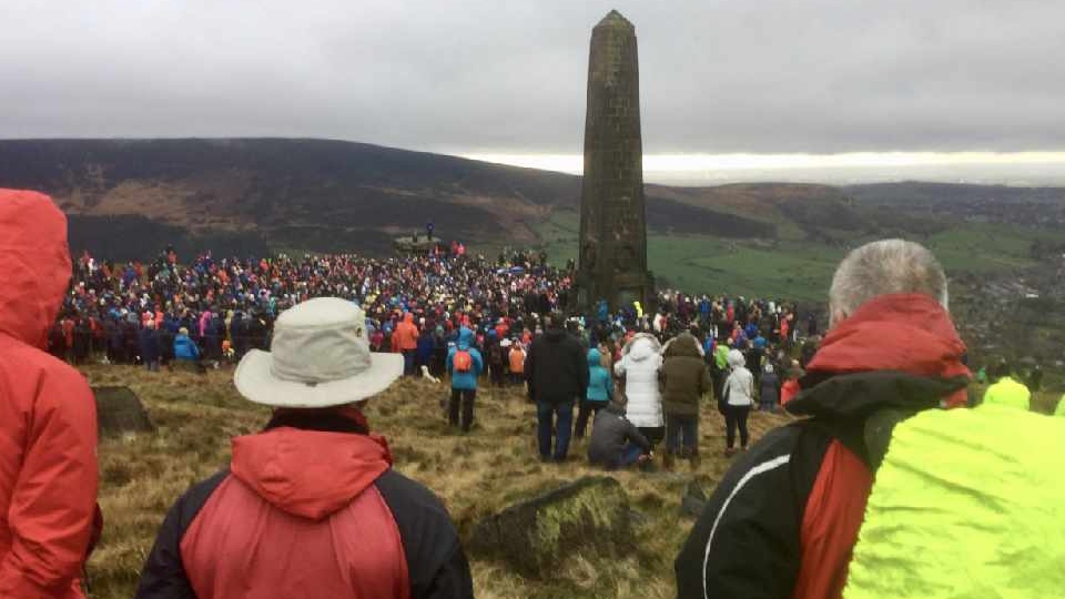 The scene at Pots and Pans on Remembrance Day last year