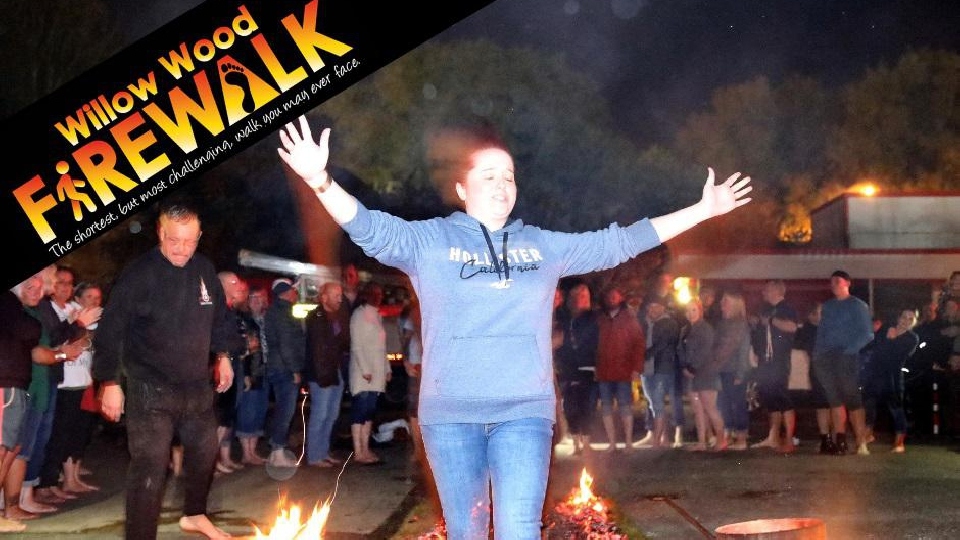 The Willow Wood Firewalk is back later this month