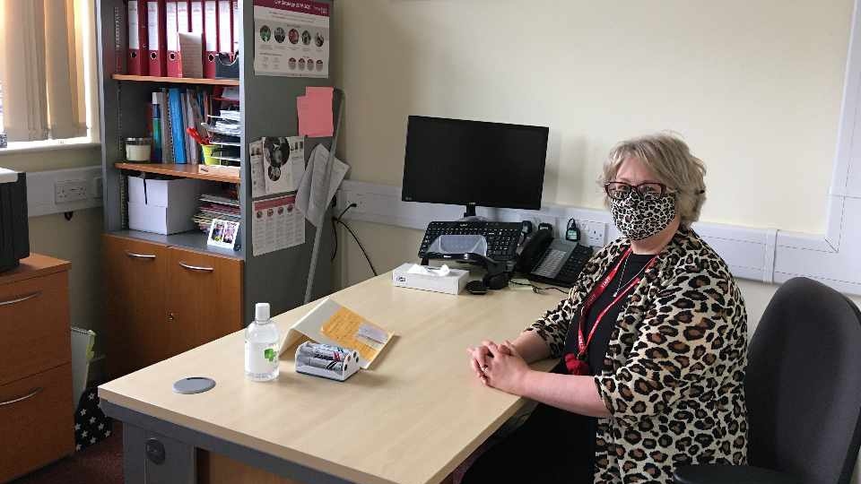 Headteacher Lizzie Egan-Walsh at Lyndhurst Primary School