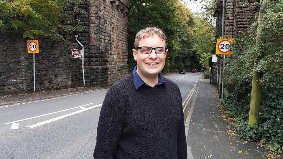 Saddleworth Liberal Democrat councillor Garth Harkness