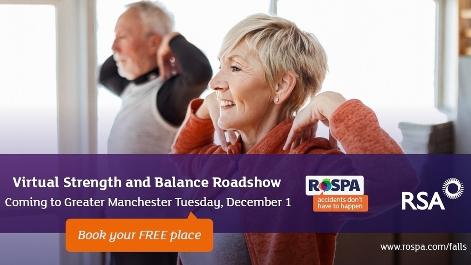 RoSPA and RSA will host two online sessions on Tuesday, December 1 at 10am and 2pm