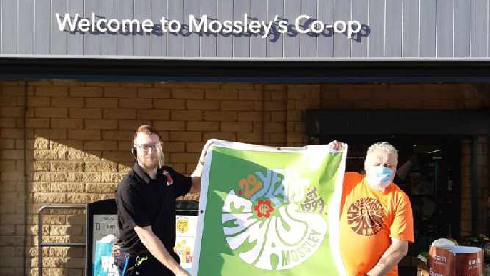 Funding from the Co-op will go towards upgrading the Emmaus Mossley community garden as a place for relaxation, socialising and food growing