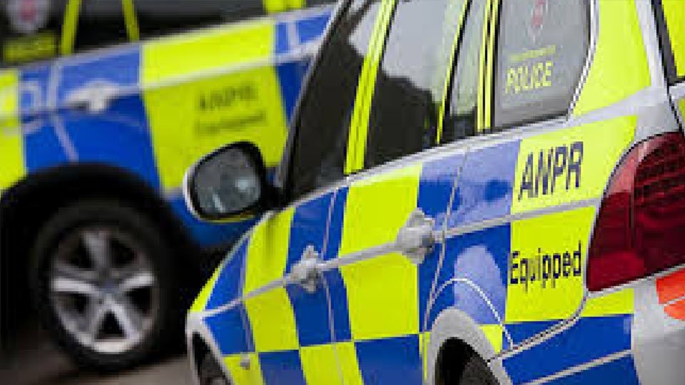 A 16-year-old boy and a 14-year-old boy have been charged with two counts of criminal damage to police vehicles