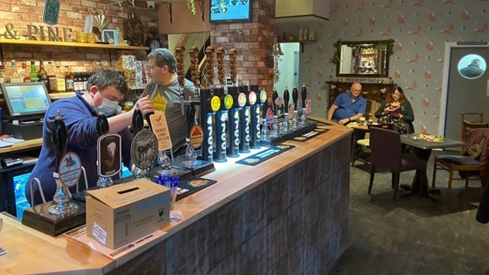 Michelle Riley and her husband Chris opened The Fox and Pine last week Michelle Riley and her husband Chris opened The Fox and Pine last week