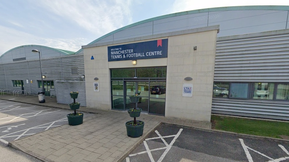 The Manchester Tennis and Football Centre where the mass testing will take place. The Manchester Tennis and Football Centre where the mass testing will take place.