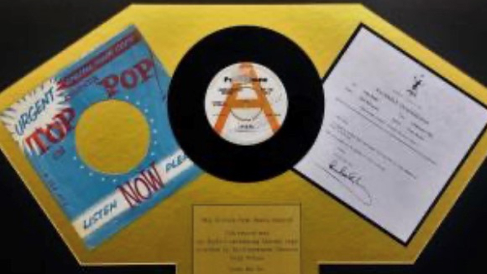 The first ever played copy of 'Love Me Do'