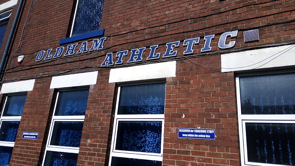 Conor McAleny isn't a stranger to Boundary Park having faced Latics many times