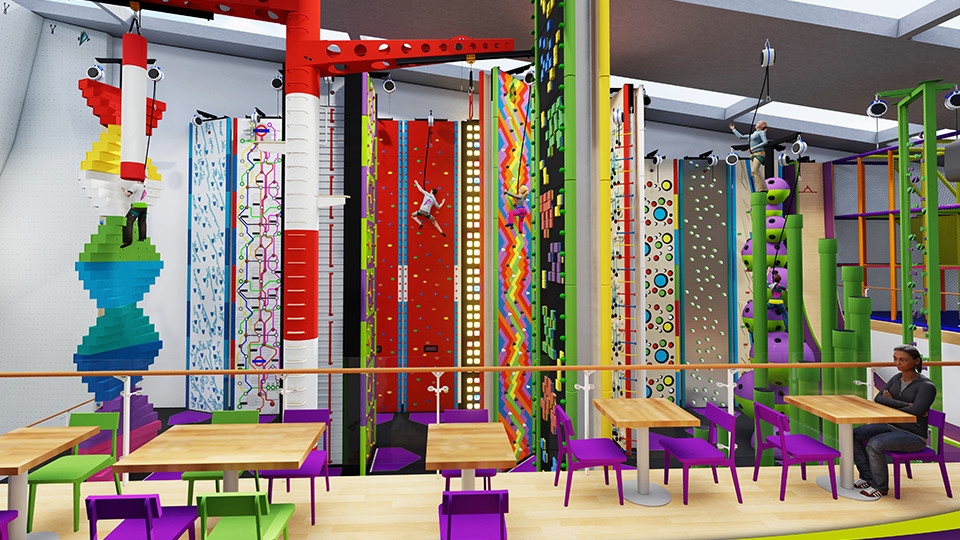 A small section of what the 'Summit Up' interior will look like A small section of what the 'Summit Up' interior will look like