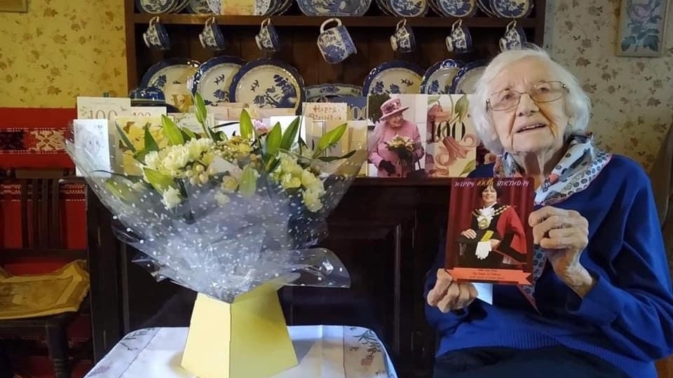 Happy birthday! - Jean Sykes is 100 today Happy birthday! - Jean Sykes is 100 today