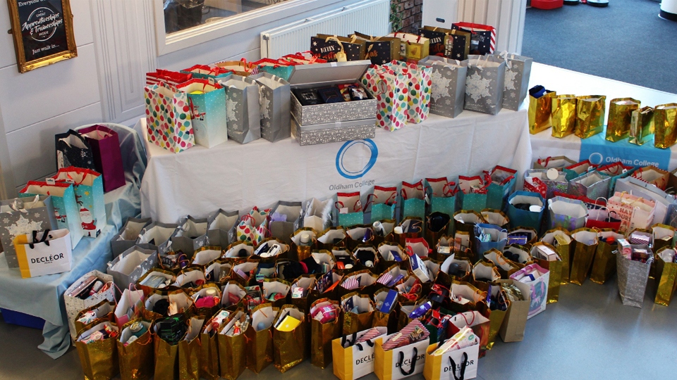 200 gift bags ready for delivery