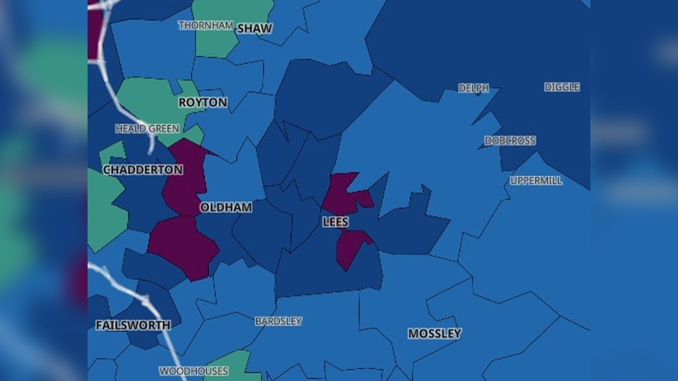Oldham remains one of the hardest hit boroughs Oldham remains one of the hardest hit boroughs