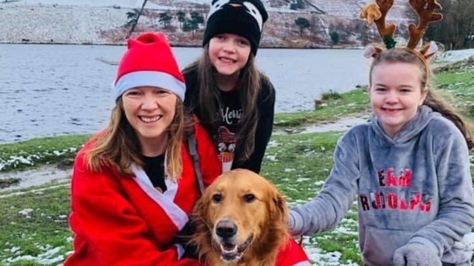 This year’s Santa Dash had to be staged over the course of a week because of social distancing restrictions This year’s Santa Dash had to be staged over the course of a week because of social distancing restrictions
