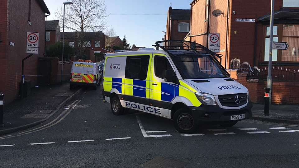 Roads have been closed for an ongoing investigation Roads have been closed for an ongoing investigation