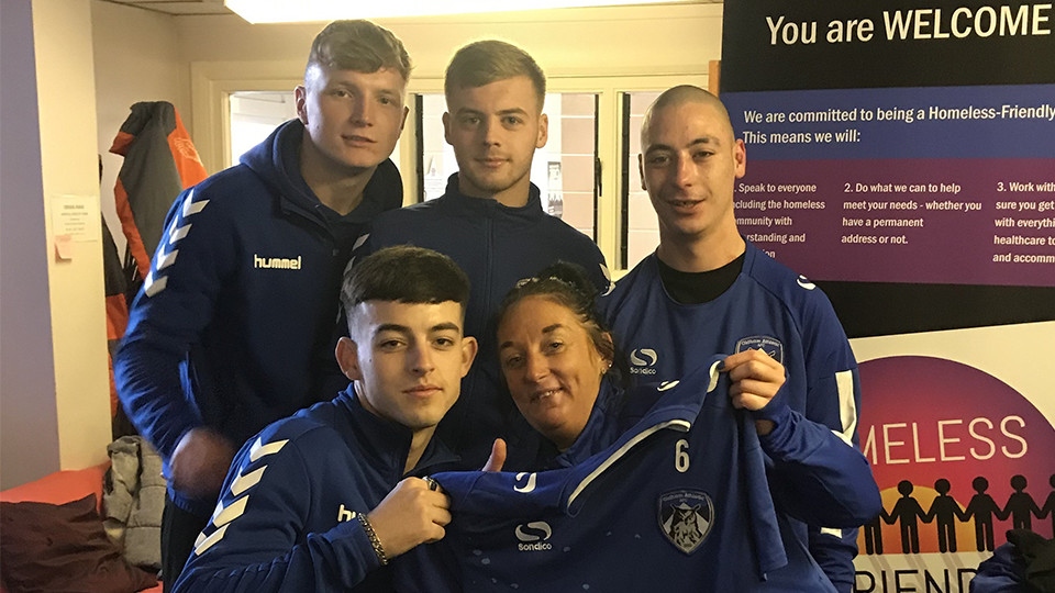 The Latic’s are the first football club that have pledged to become Homeless Friendly The Latic’s are the first football club that have pledged to become Homeless Friendly