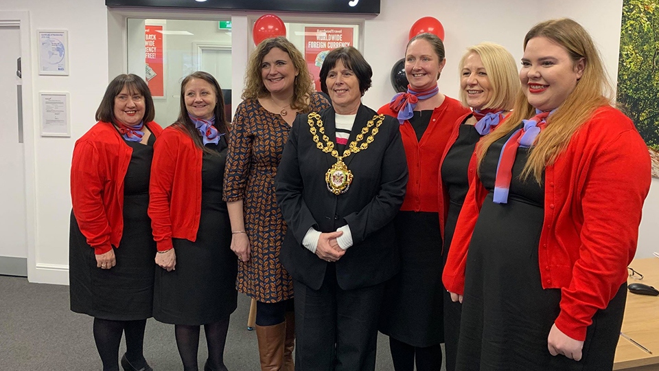 Barrhead Travel opened its branch in Oldham today