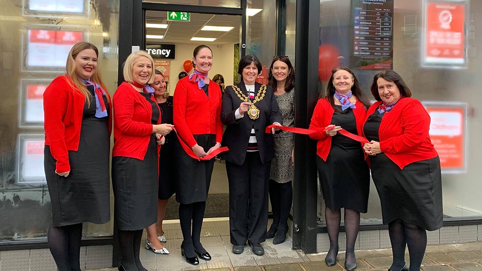 Barrhead Travel opened its branch in Oldham today Barrhead Travel opened its branch in Oldham today