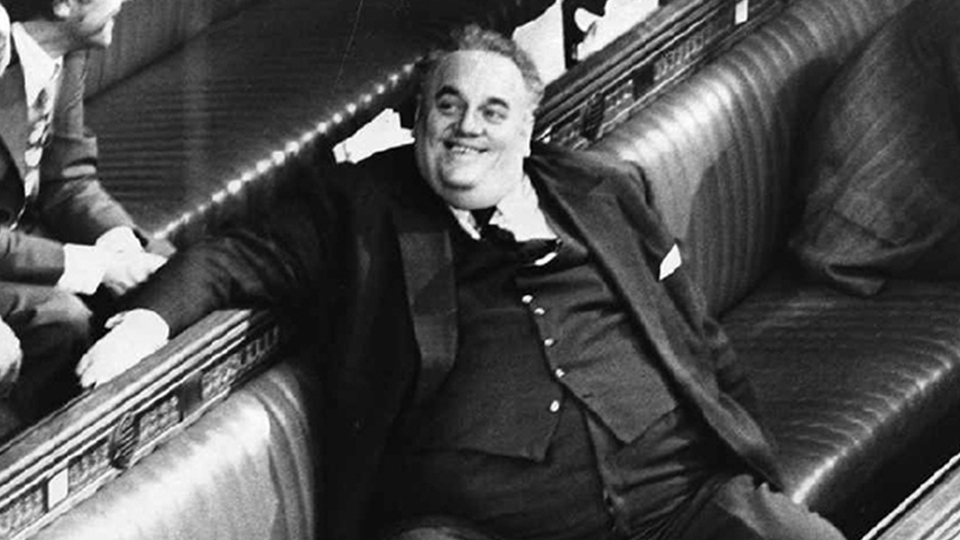 Former Rochdale MP Cyril Smith 