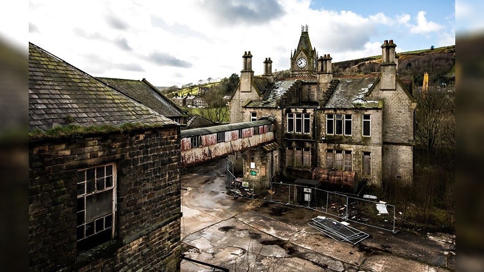 Shaw pallet works site, Diggle courtesy of Craig Hannah Photography