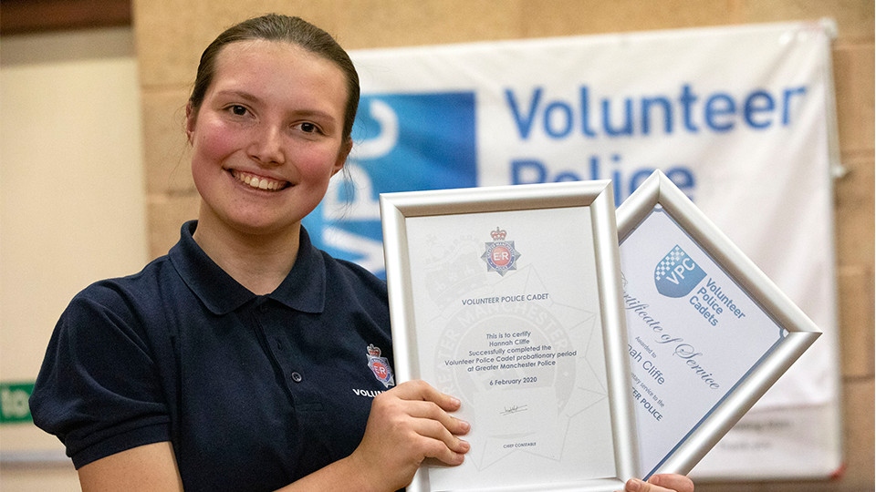 Oldham cadets passing out parade