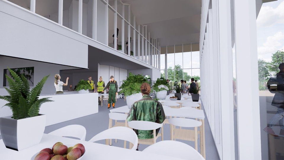 Plans for the new Alexandra Park Eco Centre Plans for the new Alexandra Park Eco Centre