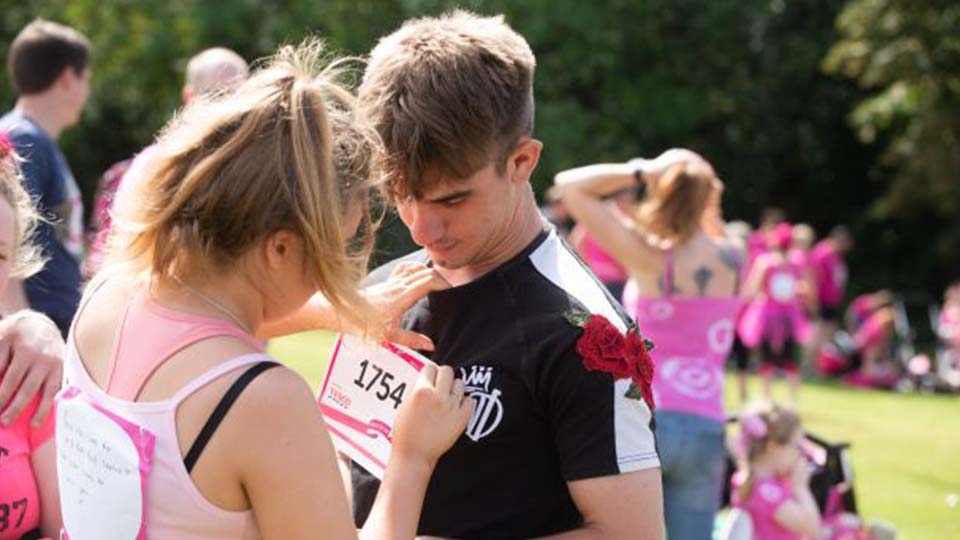A couple who've entered Race For Life A couple who've entered Race For Life