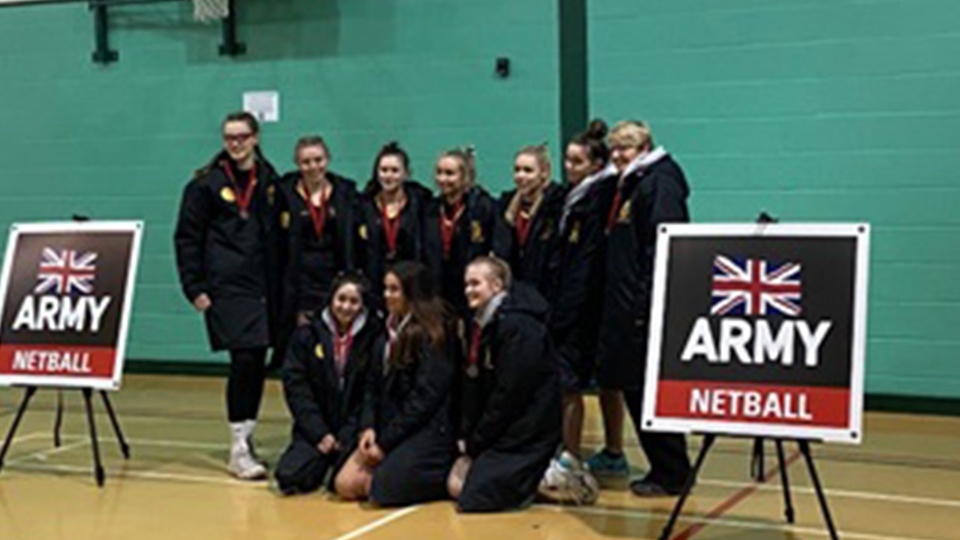 Blue Coat’s under-16 netball team Blue Coat’s under-16 netball team