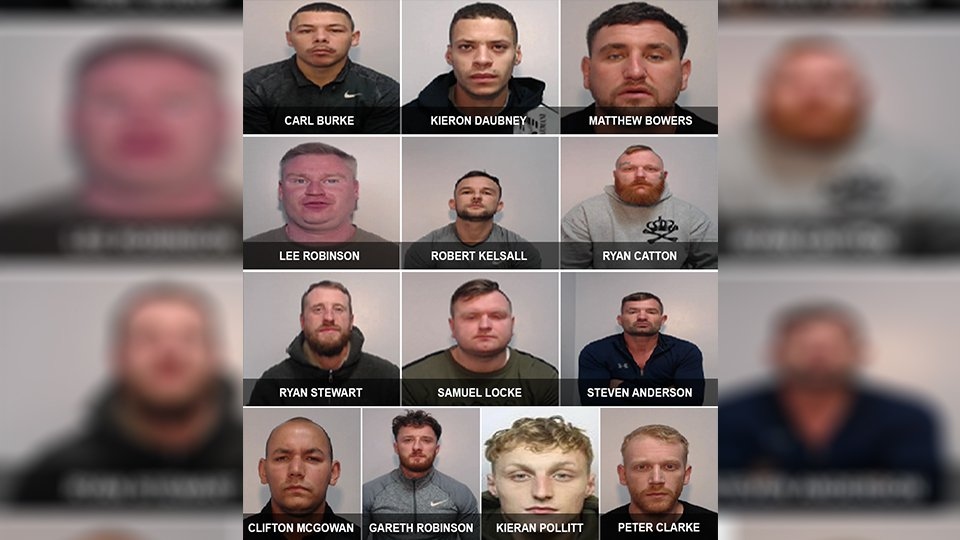 The brazen group of Oldham criminals committed a total of 58 burglary and robbery offences across the north 