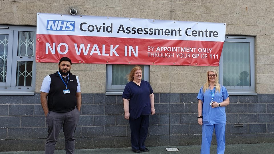 The ICC in Oldham will now house a new COVID Assessment Hub The ICC in Oldham will now house a new COVID Assessment Hub
