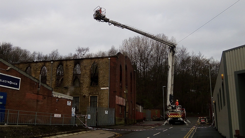 Oldham fire Regent's Street