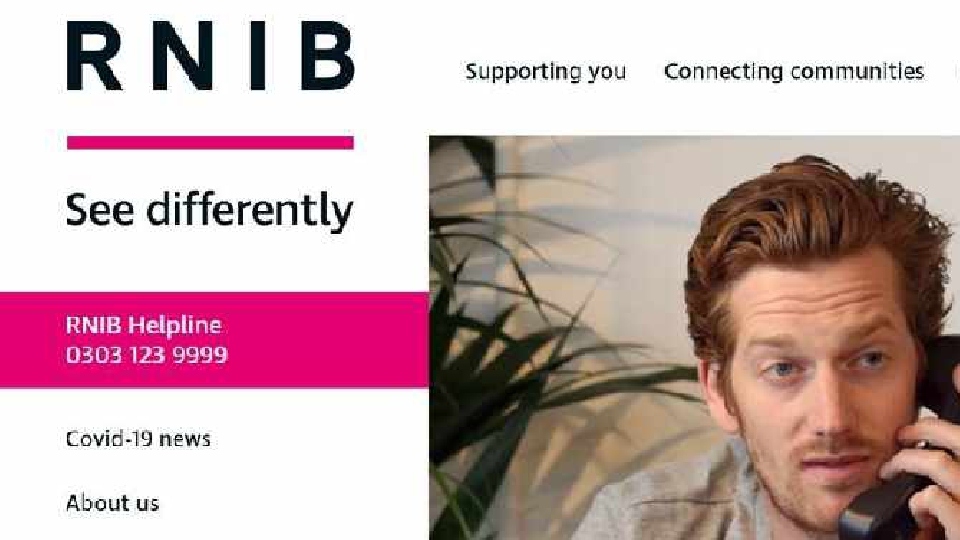 RNIB has improved telephone and online access to its Sight Loss Advice Service RNIB has improved telephone and online access to its Sight Loss Advice Service
