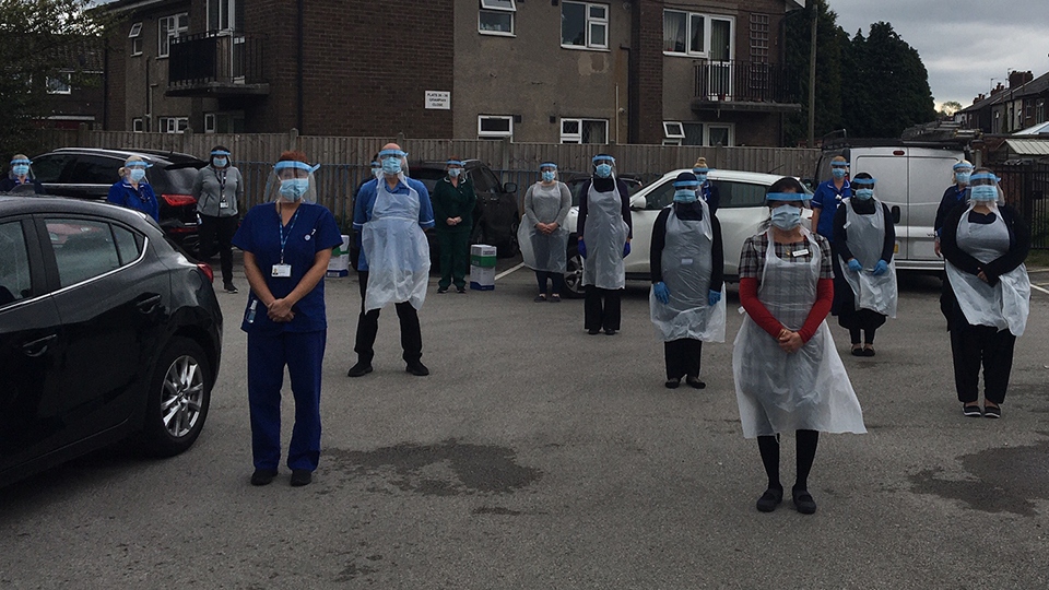 Staff at South Chadderton Health Centre