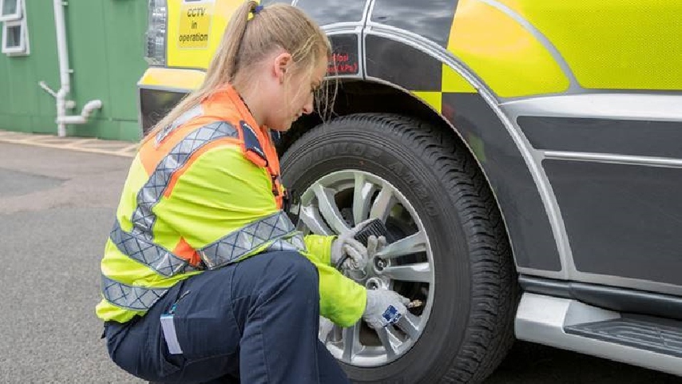 Drivers are being urged to check their tyres before heading out onto the roads again