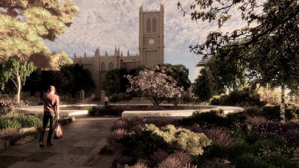 Pictured is a visualisation of how the memorial will look Pictured is a visualisation of how the memorial will look
