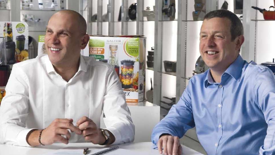 Simon Showman, Ultimate Products' CEO, and Andrew Gossage, its Managing Director