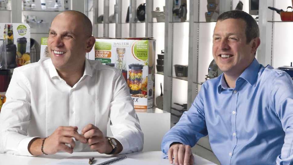 Simon Showman, Ultimate Products' CEO, and Andrew Gossage, its Managing Director Simon Showman, Ultimate Products' CEO, and Andrew Gossage, its Managing Director
