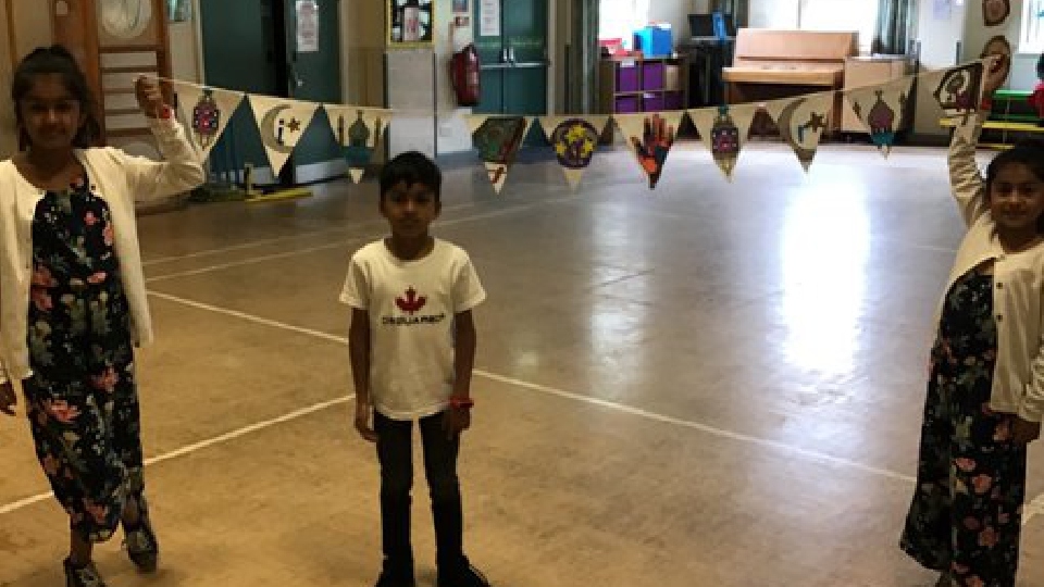 Key worker pupils at Alexandra Park School have been determined to celebrate Eid and share it with the community Key worker pupils at Alexandra Park School have been determined to celebrate Eid and share it with the community