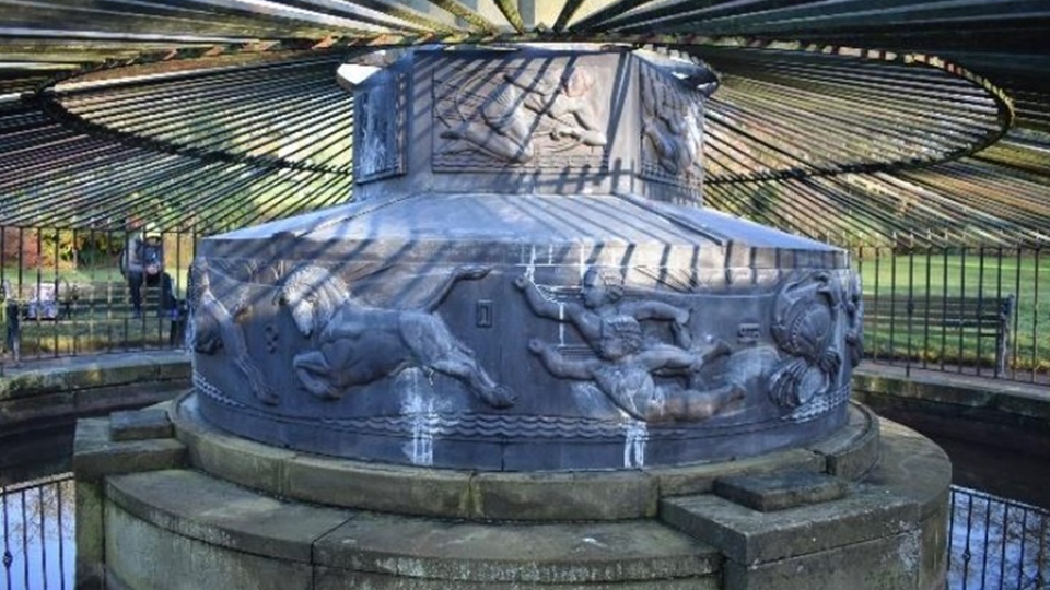 The monument is Grade-Two listed but has seen decades of vandalism