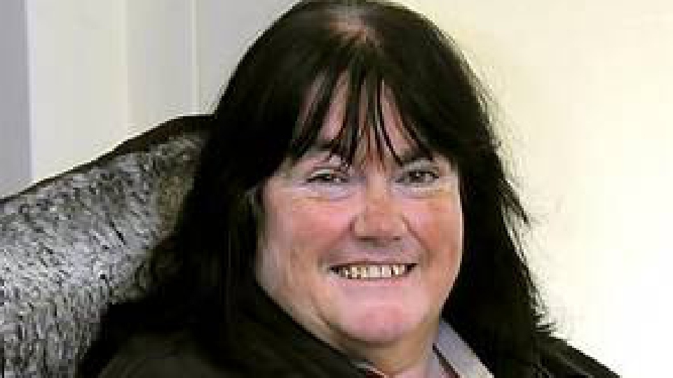 Angie Farrell is pictured just after the 2011 Shaw and Crompton Parish Council elections